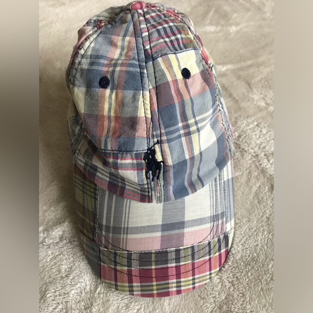 Polo Ralph Lauren Nantucket Patchwork Plaid Hat / Cap